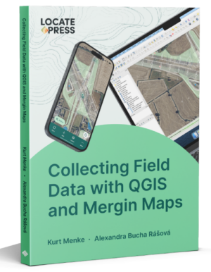 Book cover - Collecting field data with QGIS and Mergin Maps